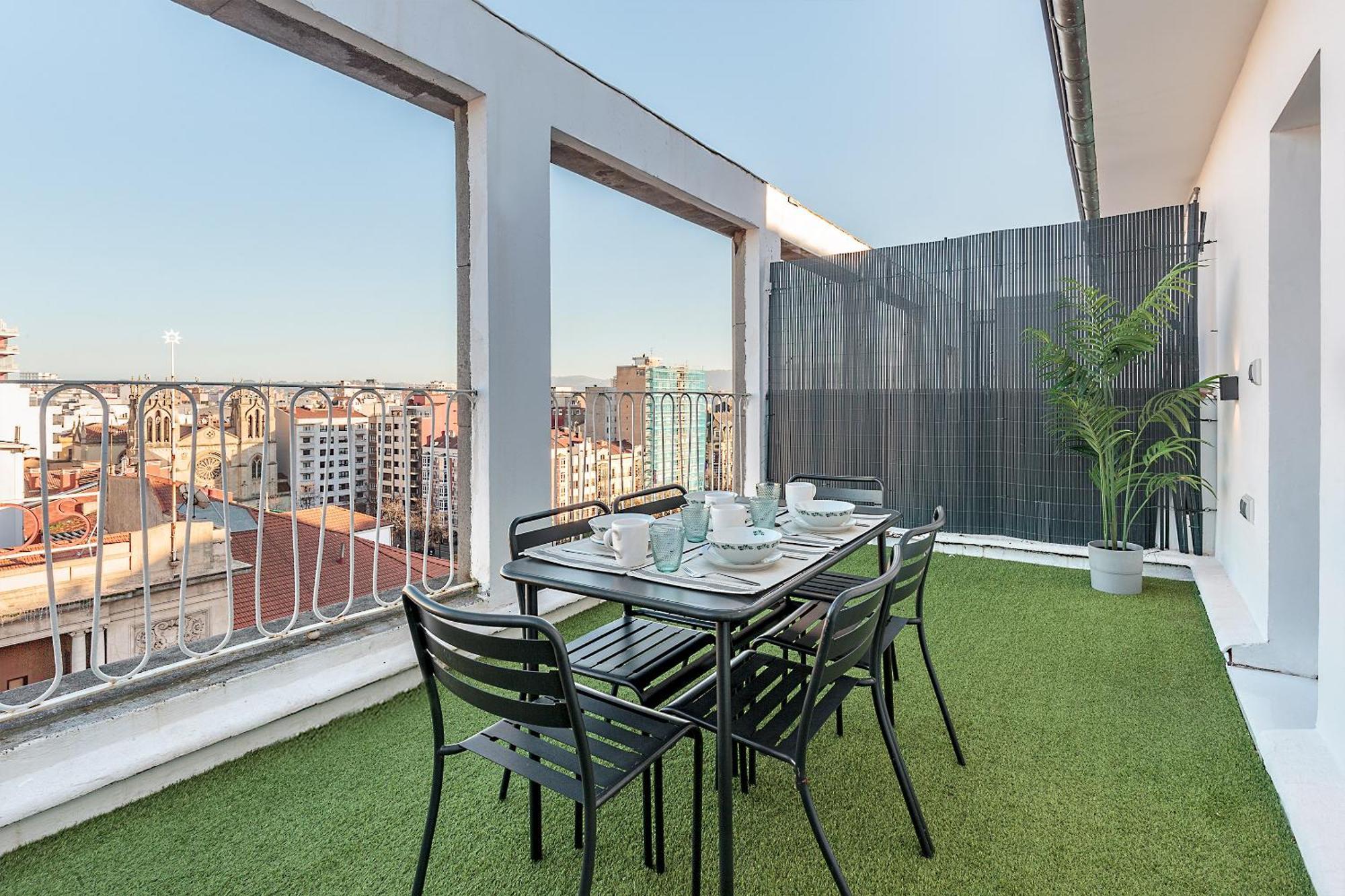 Genteel Home Jovellanos Terrace Gijón Zewnętrze zdjęcie