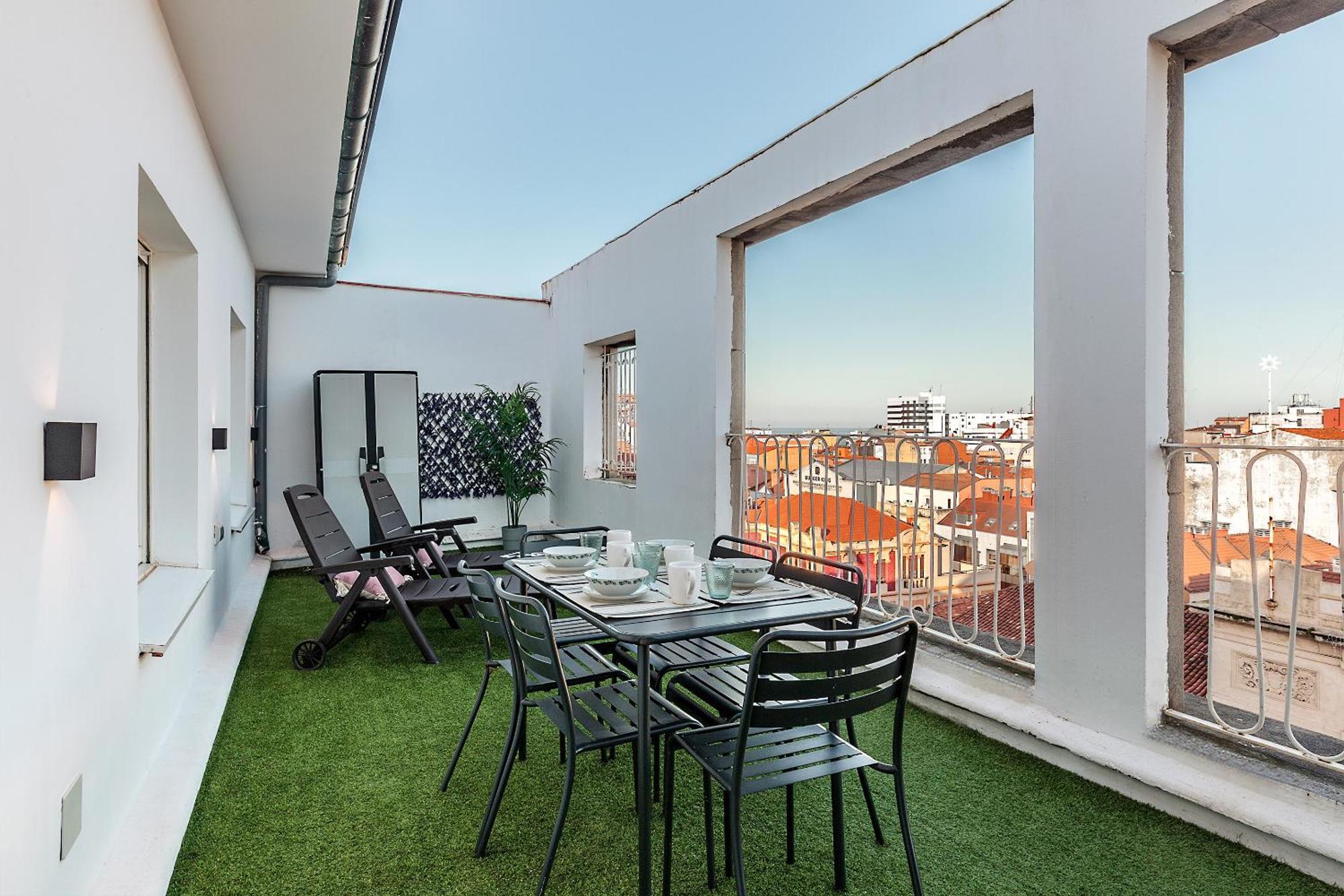 Genteel Home Jovellanos Terrace Gijón Zewnętrze zdjęcie